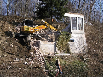 Opravné práce na stavebních objektech Českých drah a.s. ŽST Trocnov