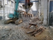 Bourací práce propařovacích komor ve výrobní hale
