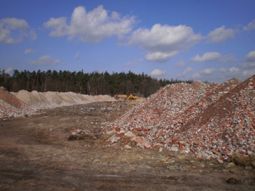 Demolice hospodářských objektů Klikov