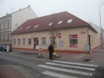 Demolice domů v ulici Smetanova, Jírovcova, k.ú. České Budějovice