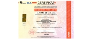 Certifikáty společnosti
